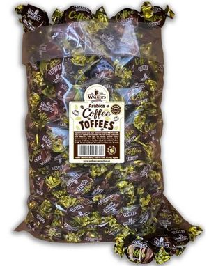 2,5 kg Walkers Arabica Coffee Toffees - Stor påse