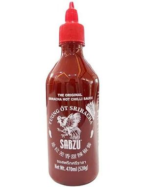 Sabzu - Sriracha Hot Chili Sauce 520g (Thailand)