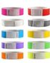 100 stk Nummererte Tyvek Festivalarmbånd / Entrearmbånd - Blå