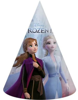 6 stk Partyhattar - Frost 2 - Disney Frozen 2