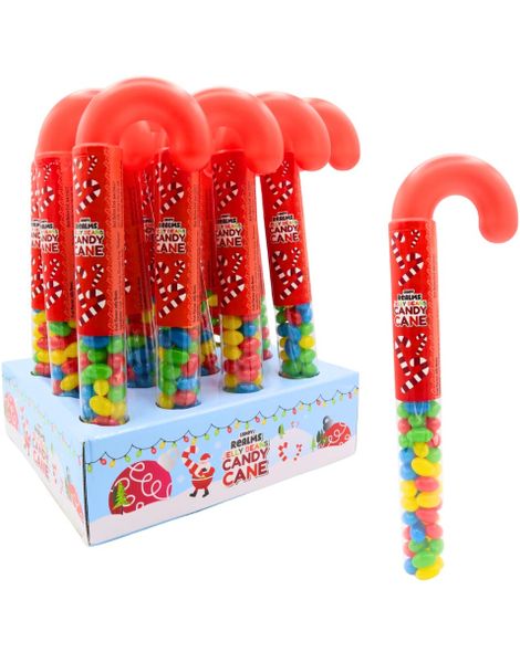 12 stk Candy Realms Jelly Beans Candy Cane - Hel Eske
