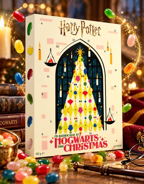 Harry Potter Hogwarts Christmas Godterikalender 192 g