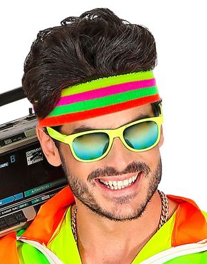 Fargerikt Neon Svettebånd