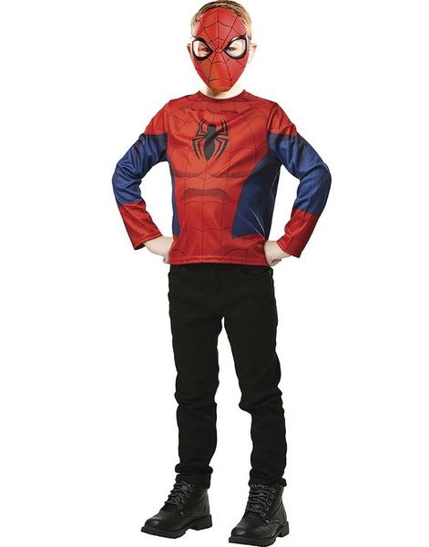 Klassisk Lisensiert Spiderman Kostymetopp til Barn