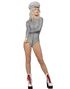 Holografisk Body med Lange Ermer - Strl Medium