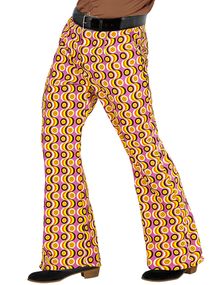 70 Tals Retro Disco Byxor för Män