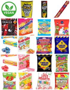 Stor vegansk godispakke - Paketerbjudande