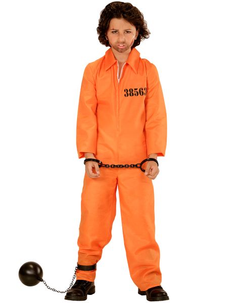Orange Fångdräkt (Barn)