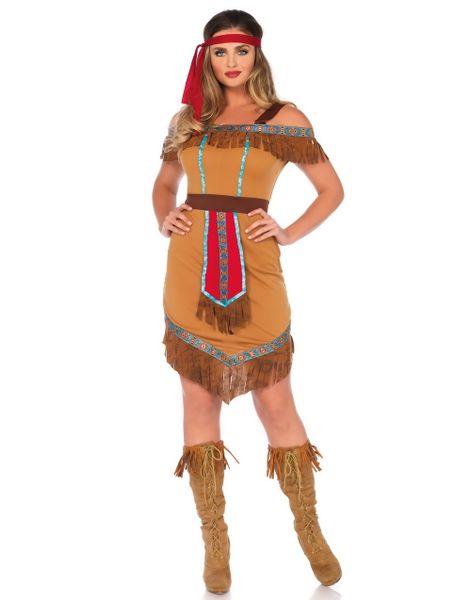 Indianprinsessa Maskeraddräkt (Dam)