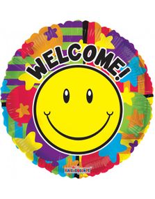 Welcome! - Folieballong 46 cm