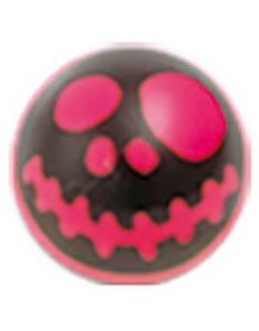 Jack Skellington Head - Svart och Rosa Akrylkula
