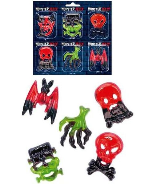 6 stk Vidal Monster Jelly / Gelegodteri