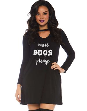 More Boos Please - Svart Dräktklänning med Fickor