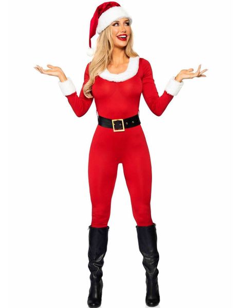 Santa Baby - Jumpsuit Nissemaskeraddräkt till Dam
