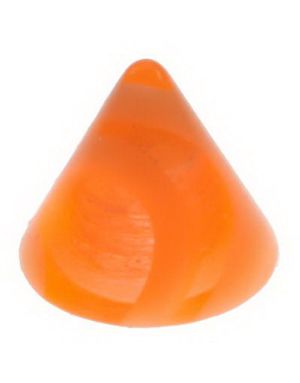 Marble Spike - Orange Akrylkula - 3 mm kula till 1,2 mm stång