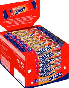1768780800_525 stk Dumle Snacks / Choklad med Karamellkärna - Hel Låda