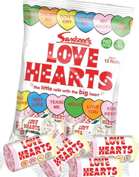 1 pose Swizzels Love Hearts Mini 170 gram
