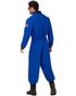 Blått Astronaut Herrekostyme