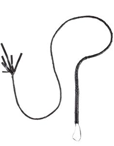 Svart Piska i Skinnimitation 180 cm