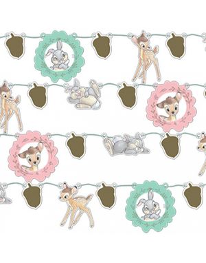 Cut-Out Girlang 2 meter - Bambi