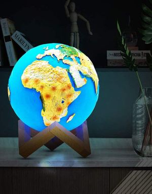 Jordklode Lampe med Tre Lysvarianter