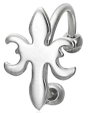 Fleur de lis - 1,2 x 10 mm Ögonbrynspiercing