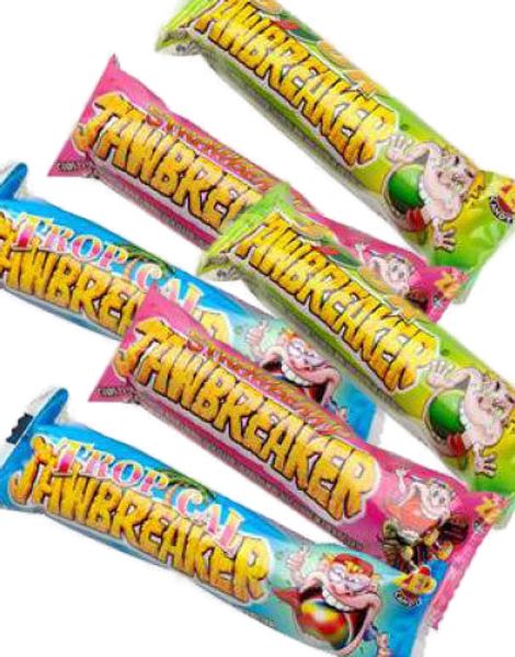 60 pk Zed Jawbreaker Jordgubbe, Blue Razz och Surt Äpple - 2 kg påse