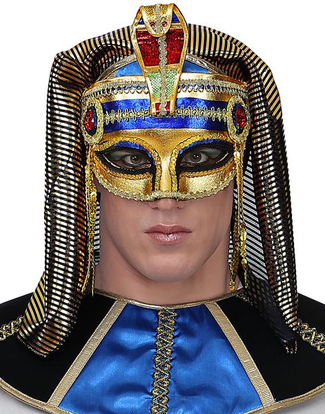 Guldfärgad Egyptisk Ögonmask