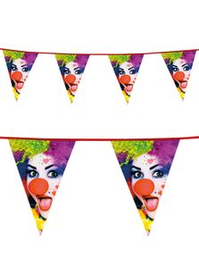 Flaggbanner 6 Meter - Clownfest