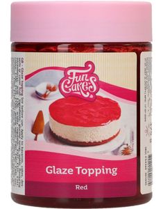 FunCakes Rød Glasur / Glaze Topping - 375g