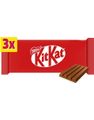 3-Pack KitKat 4 Fingers Choklad 124,5 Gram
