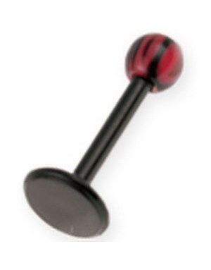 Storm Pink/Black Labrett - 1.2 x 8 mm