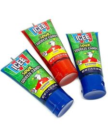 1 stk Icee Sour Squeeze Gel 62 ml - Assortert Smak