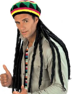 Reggae Huvudbonad med Dreads