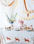 Papirduk med Hester 120x180 cm - Flowers & Horses Party
