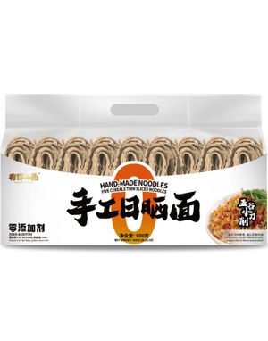 DU HAR EN SIDA Soltorkade Handgjorda Nudlar - 410 gram (Kina)