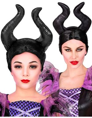 Maleficent Inspirerte Horn Hårbøyle til Barn