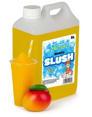 Mango Slush-Koncentrat - 40 Liter Färdig Slush - Crazy Factory