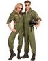 Top Gun Inspirerad Jumpsuit Maskeraddräkt 