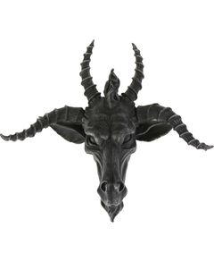 The Goat of Mendes - Kranium-Figur med Väggfäste 23 cm