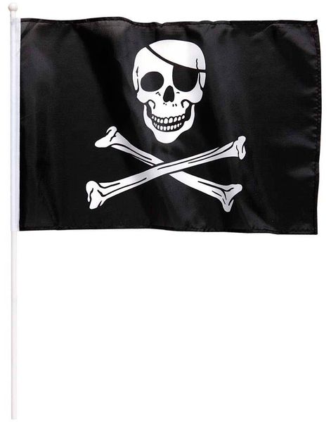 Piratflagga - 30x43 cm