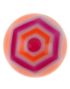 Hexagonal - Orange Akrylkula