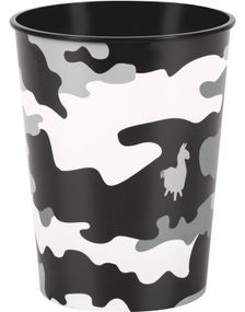 1 stk Loot Llama Camo Plastkrus 473 ml