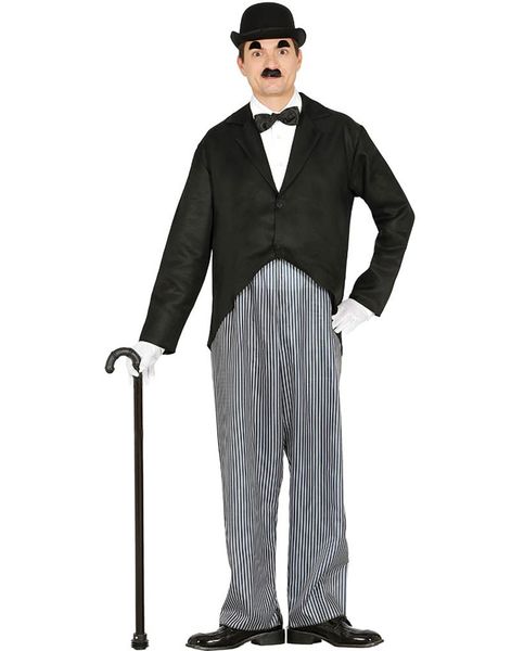 Charlie Chaplin Inspirerad Kostym