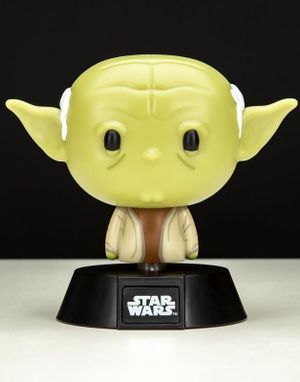  Licensierad Yoda Icon Light - Yoda-figur med ljus