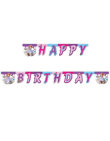 Happy Birthday Banner 190 cm - Pearl of the Sea