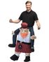 Funny Scotsman - Skotsk Mann Piggyback Rideon Kostyme - Onesize