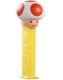 Super Mario Toad Pez-Hållare med 2 stk Pez Förpackningar