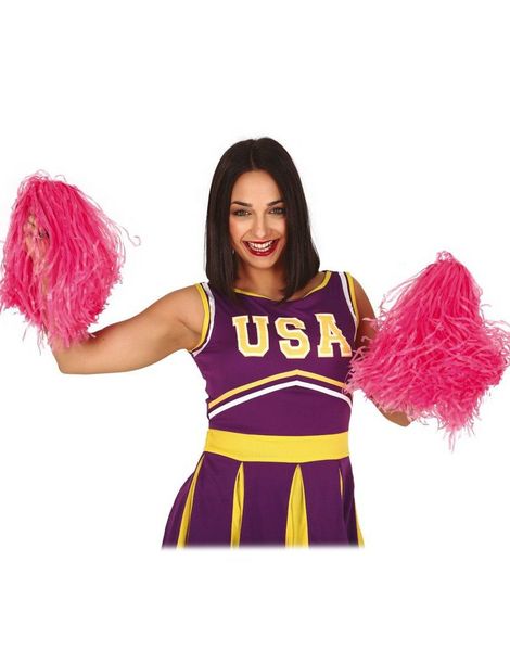 2 stk Rosa Pom Pom