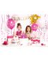 Komplett Rosa Dekorationset 31 Delar - Glitter Prinsessa